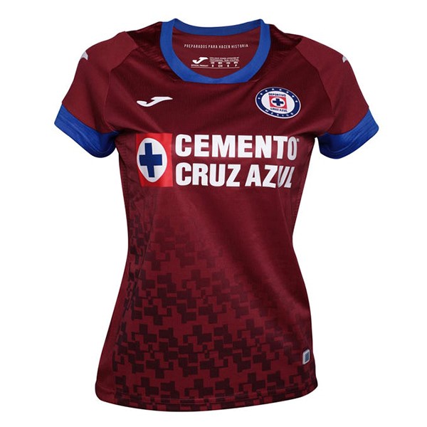 Camiseta Cruz Azul Segunda equipo Mujer 2020-21 Rojo